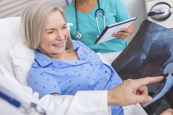 Imaging Consultation with a patient